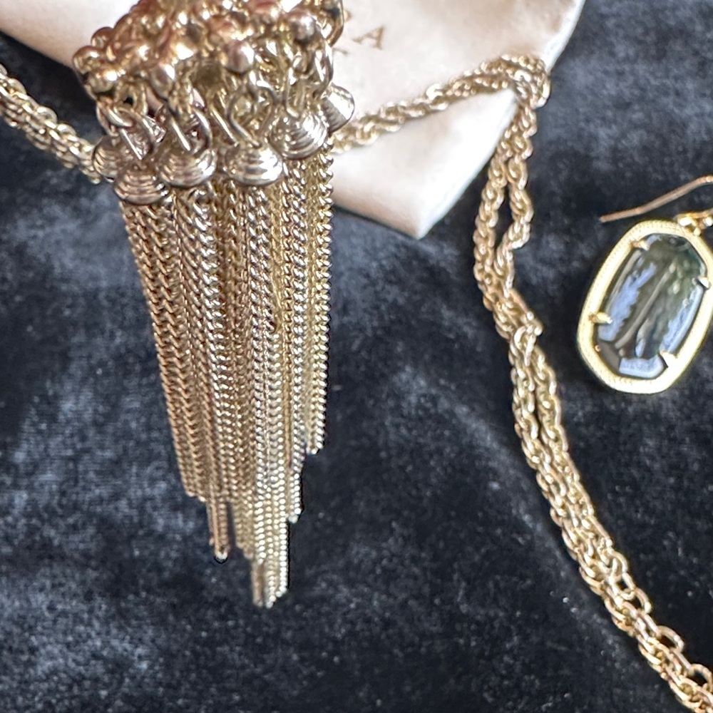 Kendra Scott Silver and Black Jewelry Set - Picture 5 of 5